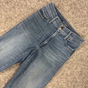 Lucky Brand Uni High Rise Boot Blue Jeans Womens Size 2 W 25-26 Regular RN80318